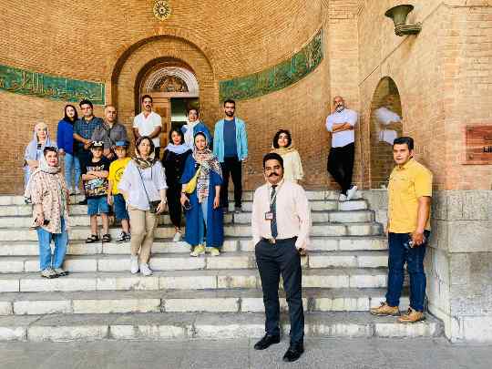 بازدید گروهی موزه ملی ایران (بیان ناگفته ها)