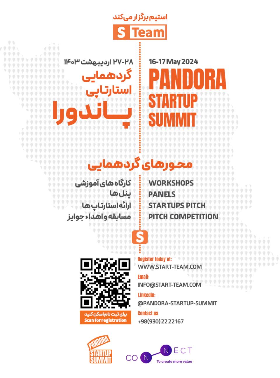 گردهمایی استارتاپی پاندورا کسب و کار
